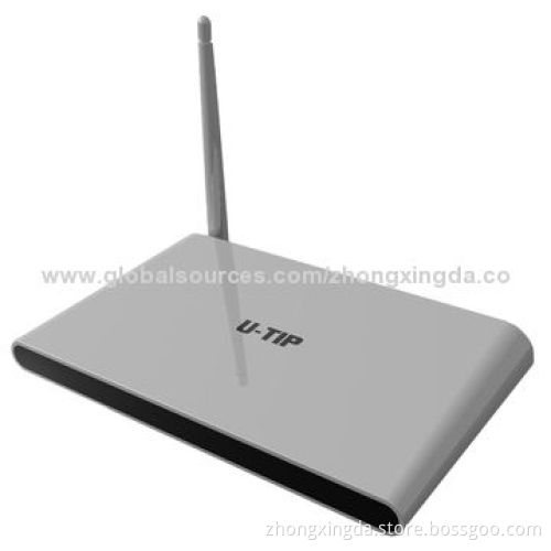 1GB DDR3 Android 4.4 TV Box, with Ethernet Port, Smart Remote Control, Full HD